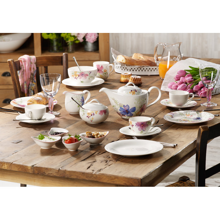 Mariefleur Multicolor Floral Porcelain 4-Piece Place Setting