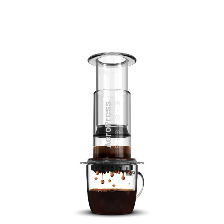 Clear Tritan Portable Coffee Press with 3-in-1 Brew Technology
