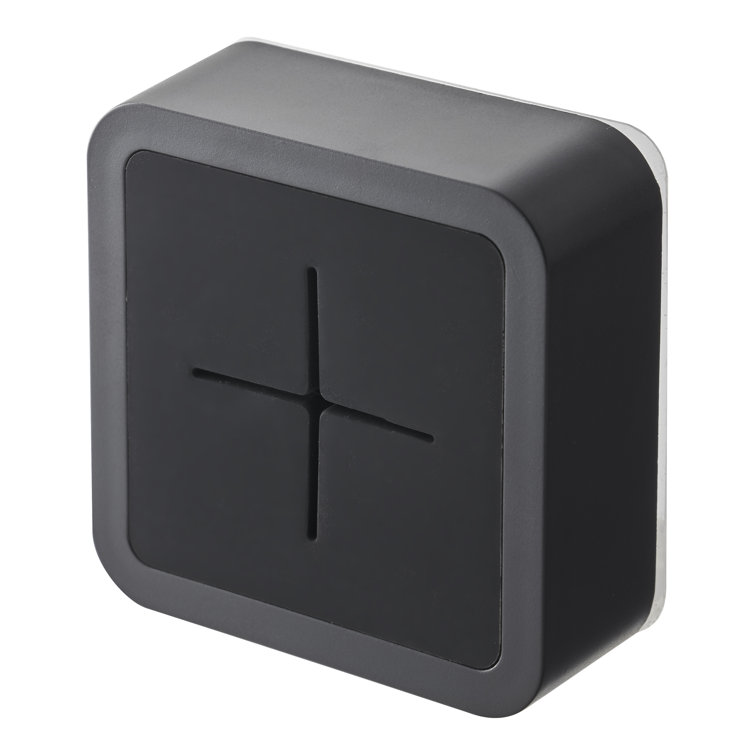 Black Traceless Adhesive Kitchen Towel Holder
