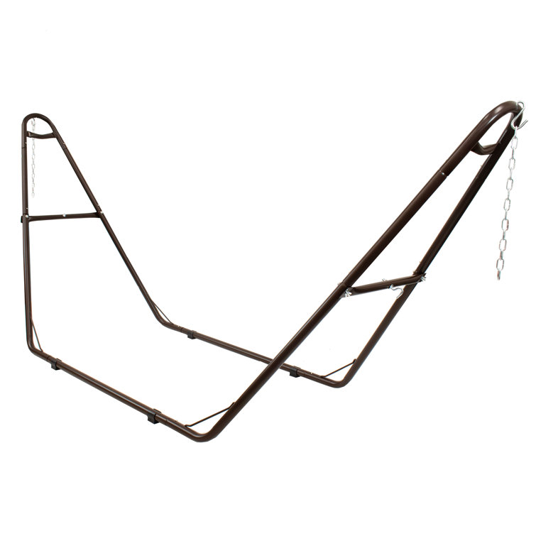Bronze Heavy-Duty Steel Universal Hammock Stand for 9 to 14 Feet Hammocks