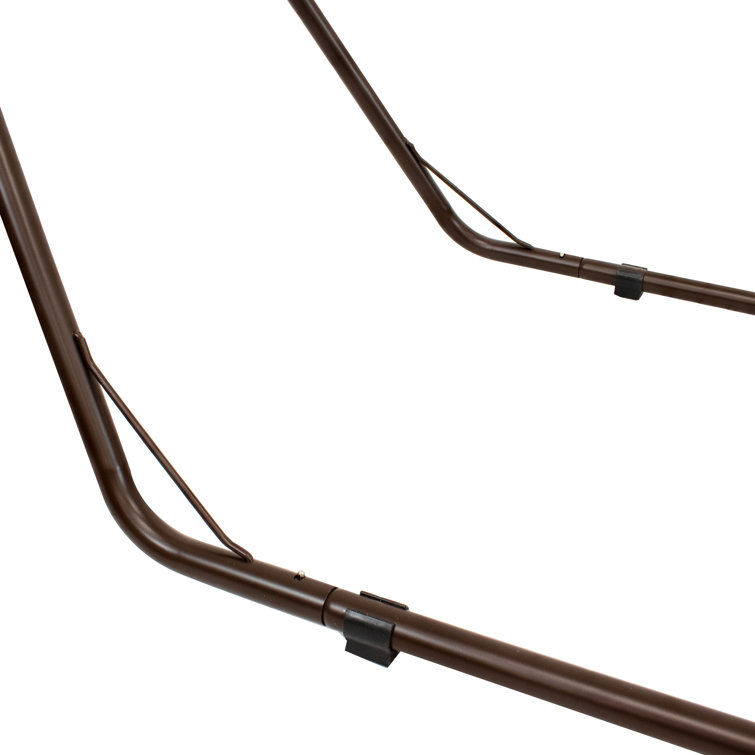 Bronze Heavy-Duty Steel Universal Hammock Stand for 9 to 14 Feet Hammocks