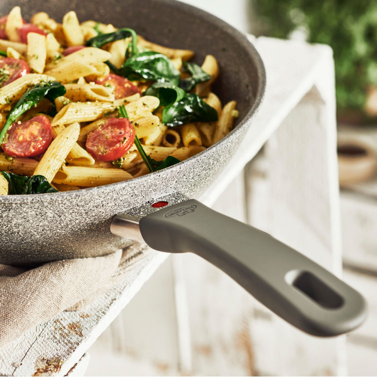 Gray Ceramic-Coated Aluminum Nonstick Fry Pan Set, 2-Piece