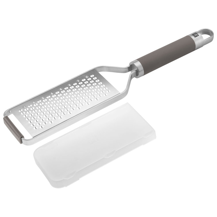 ZWILLING Pro Fine Stainless Steel Grater with Soft-Touch Handle