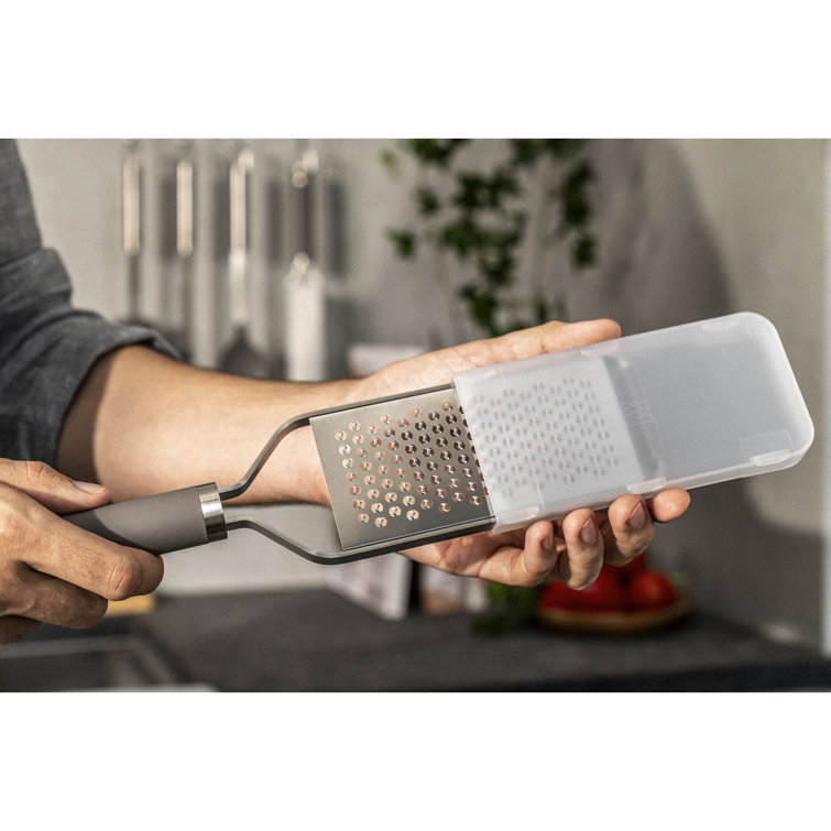 ZWILLING Pro Fine Stainless Steel Grater with Soft-Touch Handle