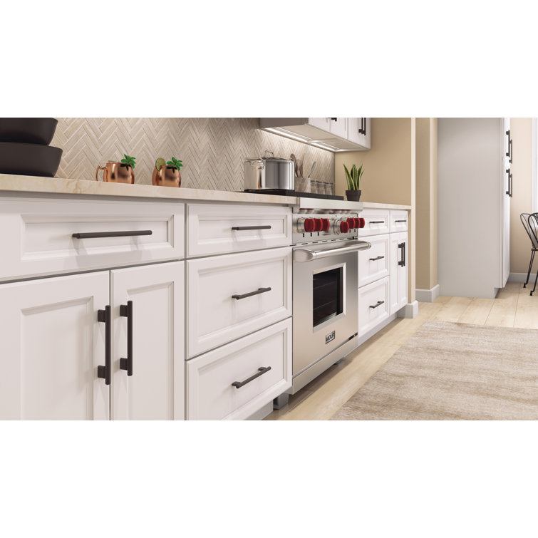 Polished Chrome 12" Appliance Bar Pull with Mounting Hardware