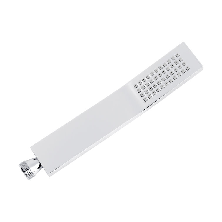Chrome Adjustable Multi-head Square Shower System with Filter