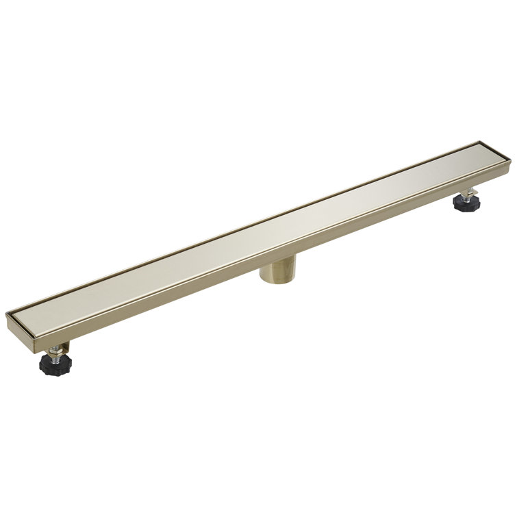 32'' Brushed Gold Stainless Steel Linear Shower Drain