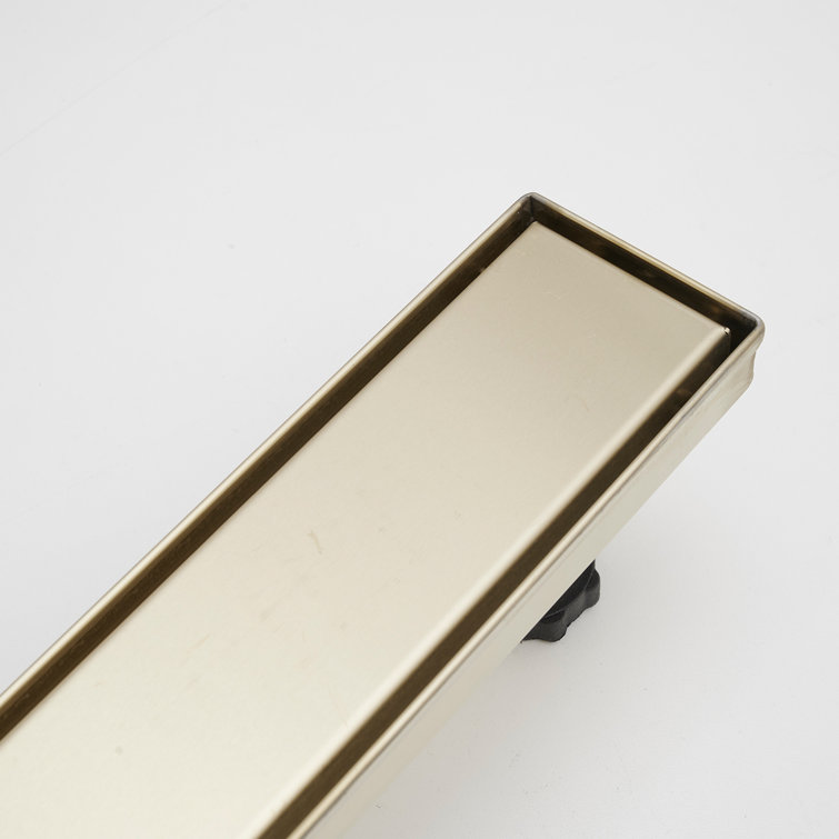 32'' Brushed Gold Stainless Steel Linear Shower Drain