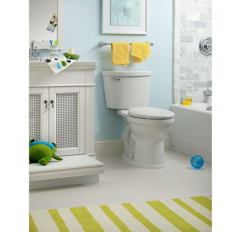Champion Pro White Elongated Two-Piece High Efficiency Toilet
