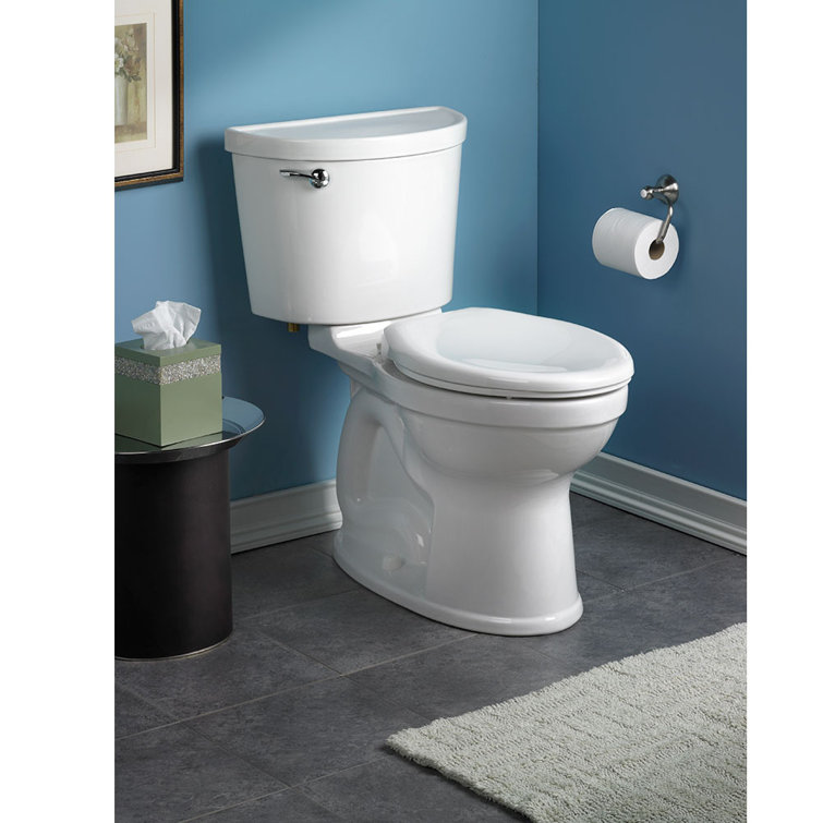 Champion Pro White Elongated Two-Piece High Efficiency Toilet
