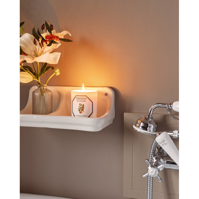 White Citrus Blossom Scented Spring Candle