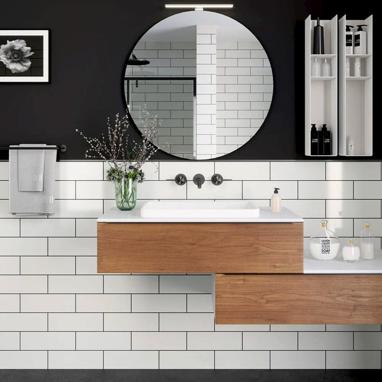 Metro 4 In. X 12 In. Ceramic Subway Wall Tile (10.4 Sq Ft/Case) - 34 Pack