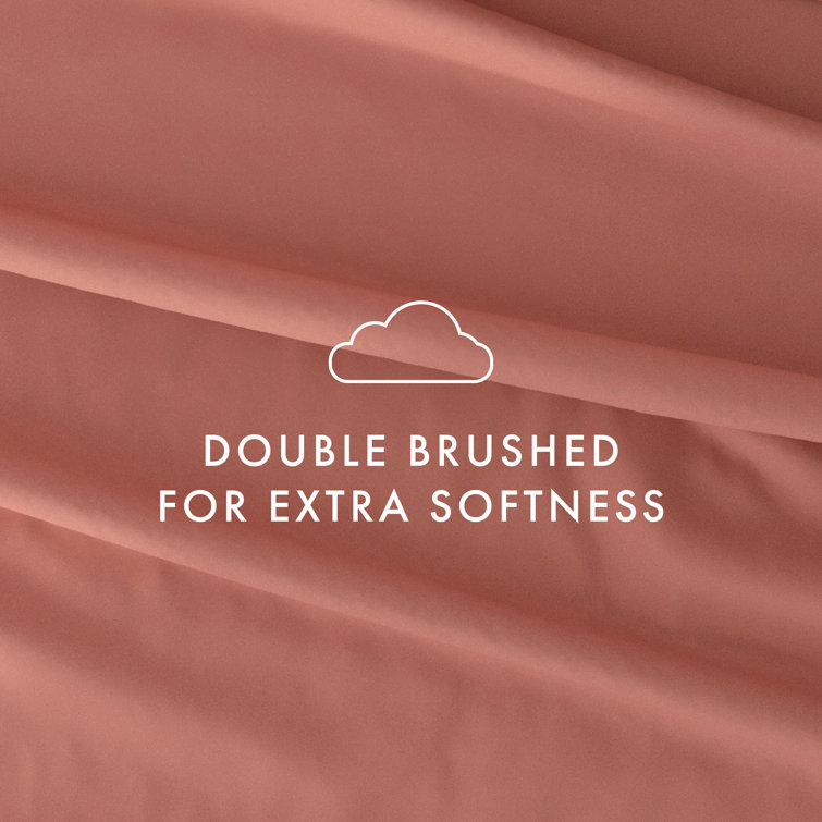 Clay Twin Deep Pocket Microfiber Sheet Set