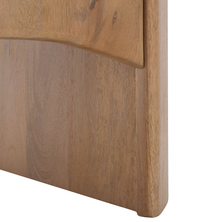 Natural Mango Wood 4-Door Sideboard