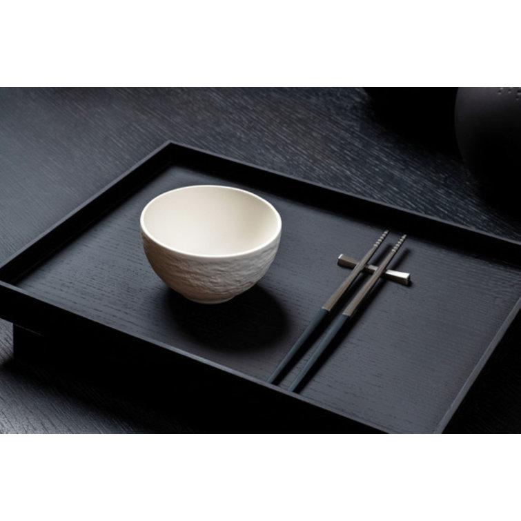 Blanc Ceramic 3-Piece Microwave Safe Condiment Set