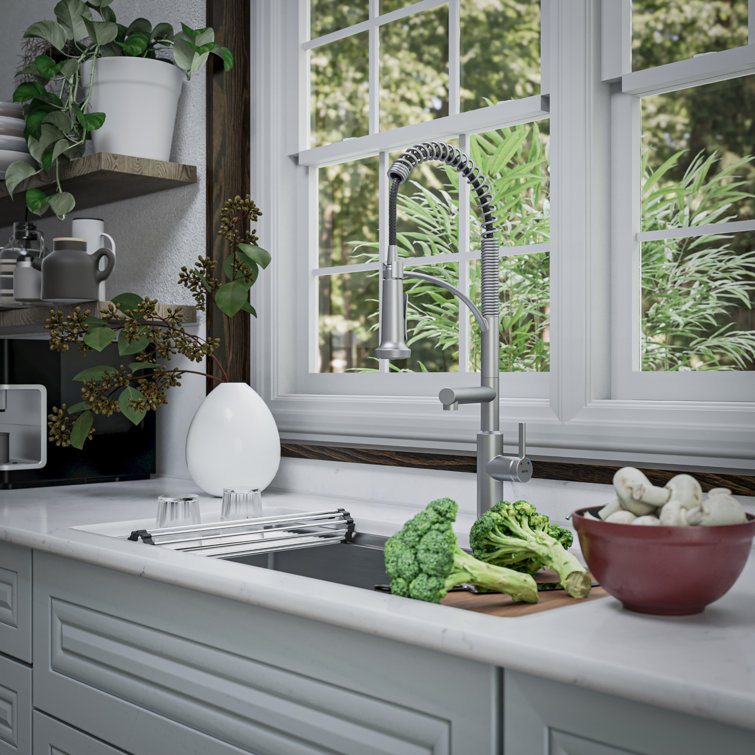 Elite 39'' Stainless Steel Undermount Workstation Kitchen Sink