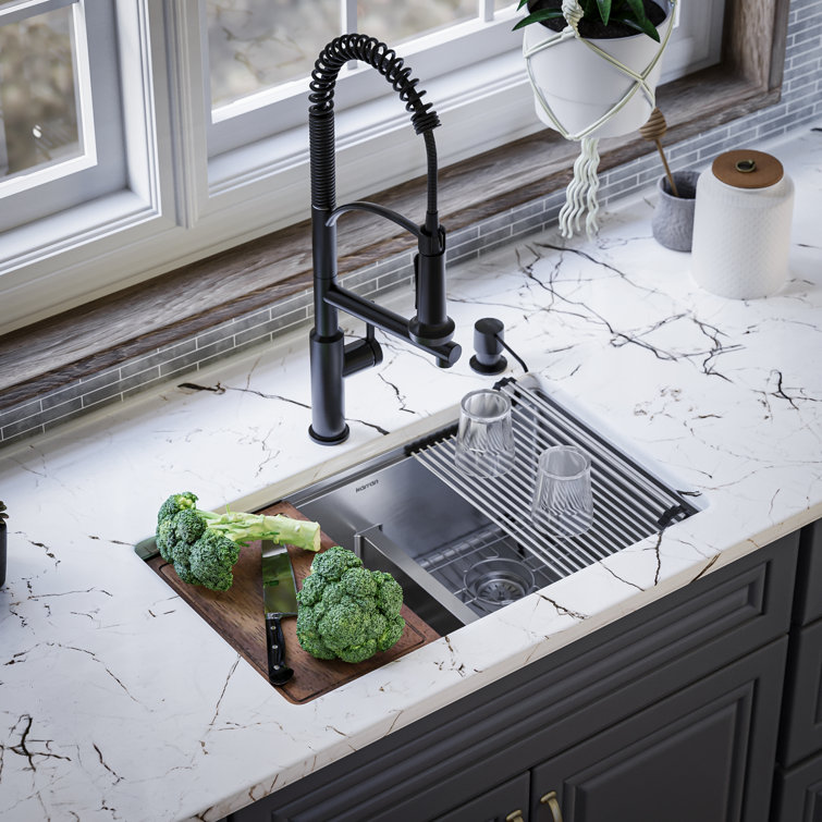 Elite 32'' Double Bowl Stainless Steel Undermount Kitchen Sink