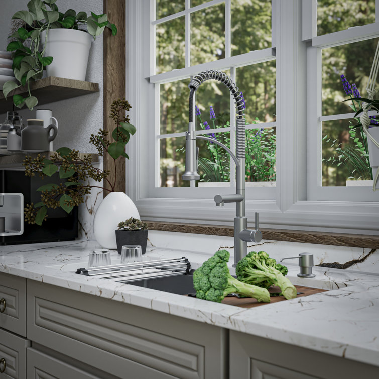 Elite 36" Stainless Steel Undermount Workstation Kitchen Sink