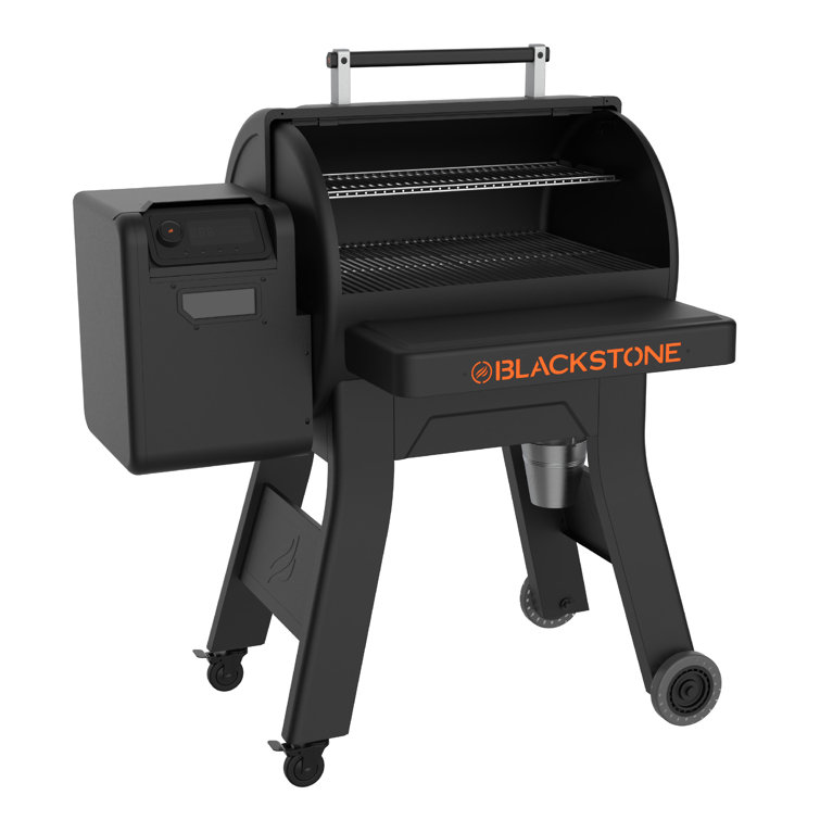 Black Painted Steel 900 Pellet Grill with Stainless Steel Cooking Surface