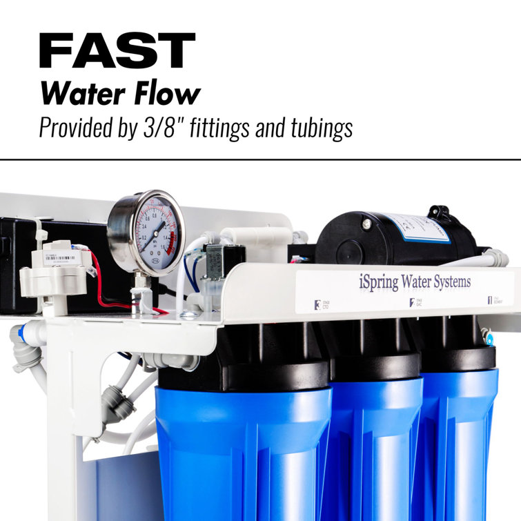 300 GPD Blue Plastic Reverse Osmosis Water Filtration System