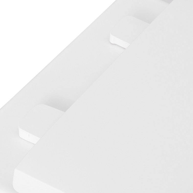 Arnelle Dual Flush Wall Mounted One Piece Elongated Chair Height Toilet with Actuator Plate Flush