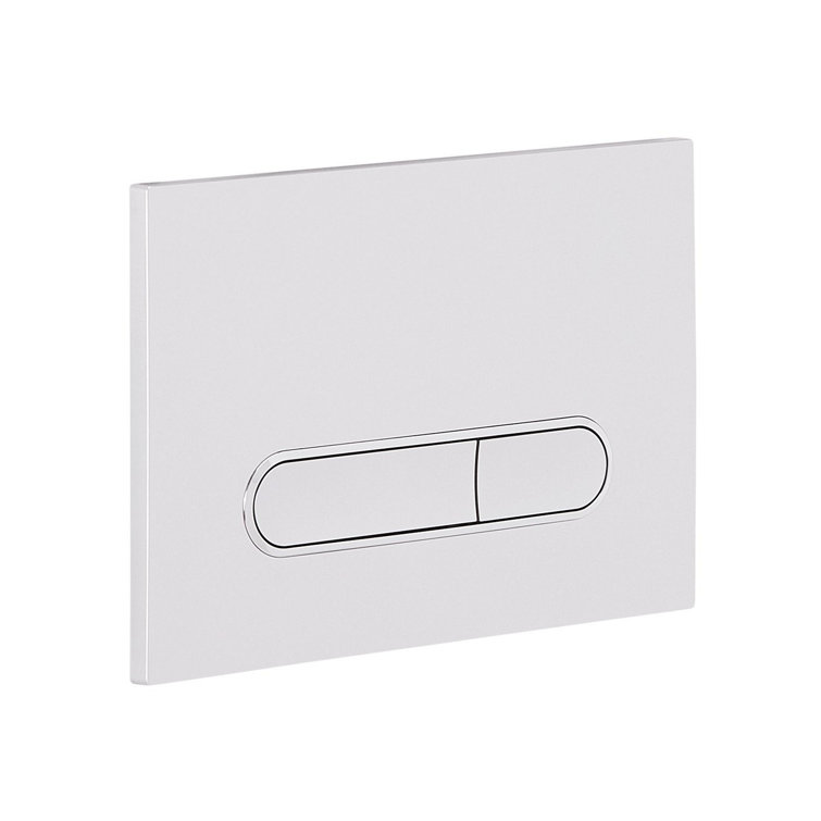 Arnelle Dual Flush Wall Mounted One Piece Elongated Chair Height Toilet with Actuator Plate Flush