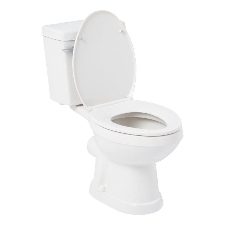 Waycross White Two-Piece Elongated High Efficiency Toilet