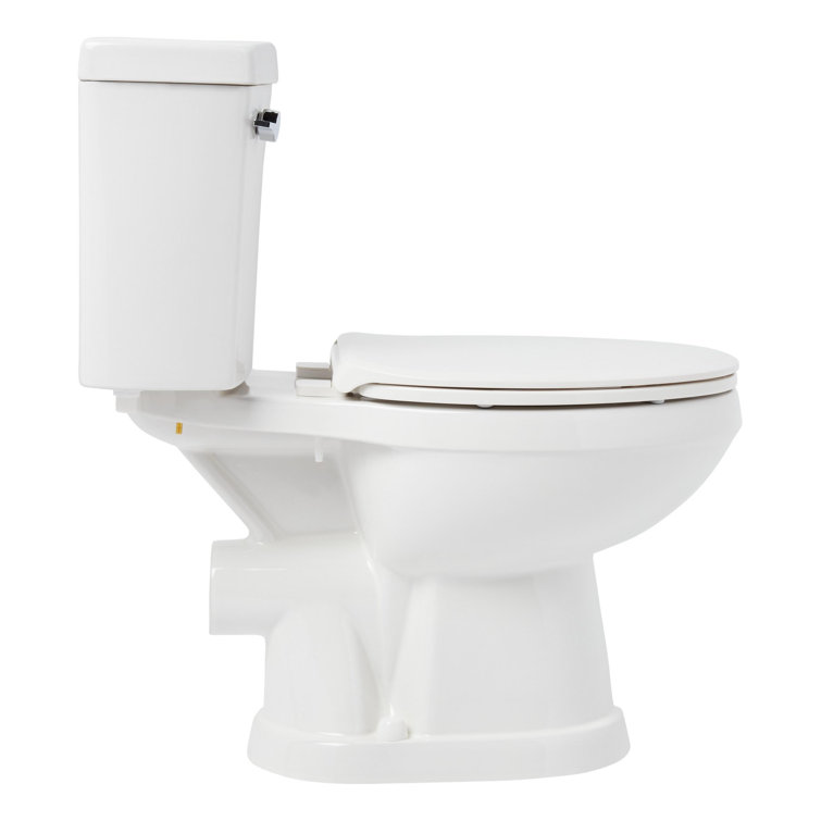 Waycross White Two-Piece Elongated High Efficiency Toilet
