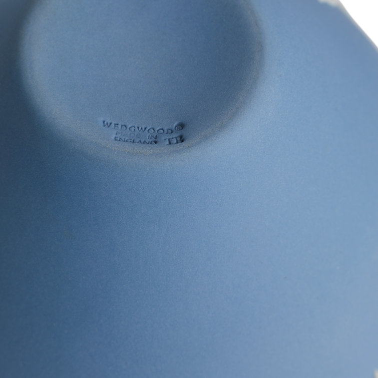 Blue and White Ceramic Magnolia Blossom Bud Vase
