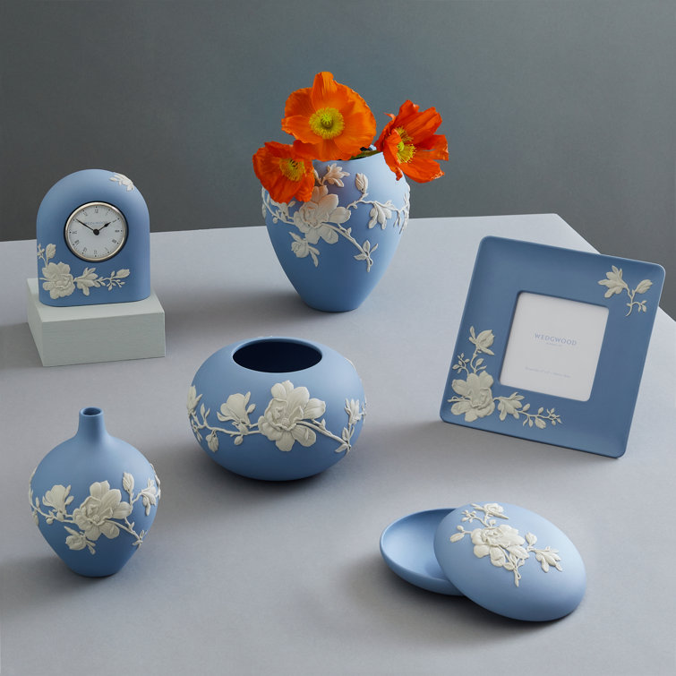 Blue and White Porcelain Magnolia Blossom Picture Frame