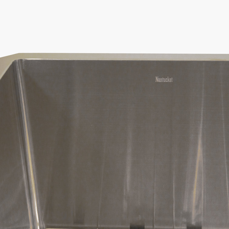 Pro Series 32'' Brushed Satin Stainless Steel Double Bowl Undermount Kitchen Sink