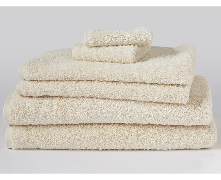 Coyuchi Cloud Loom 19'' x 32'' Natural Organic Cotton Bath Rug