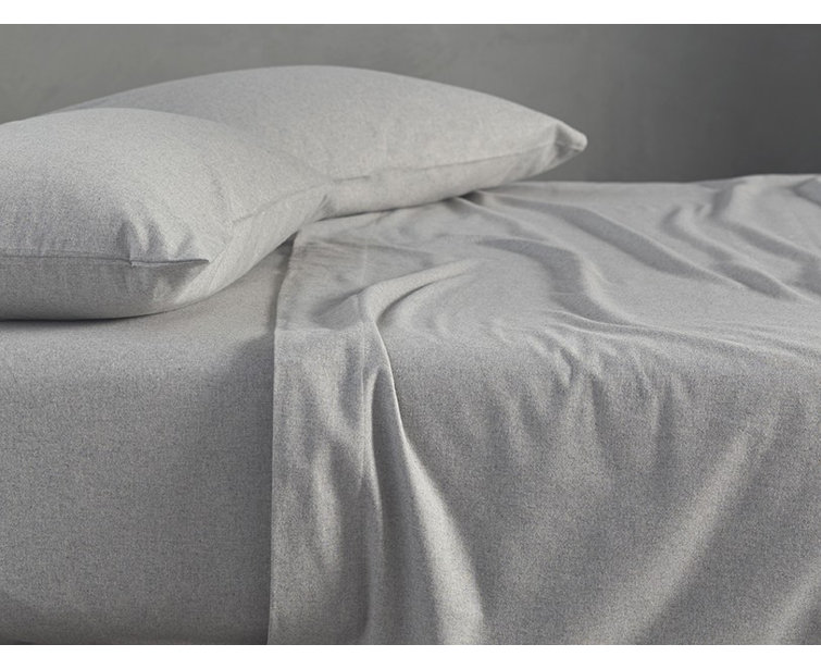 Undyed Organic Cotton Full/Queen Flannel Duvet Cover
