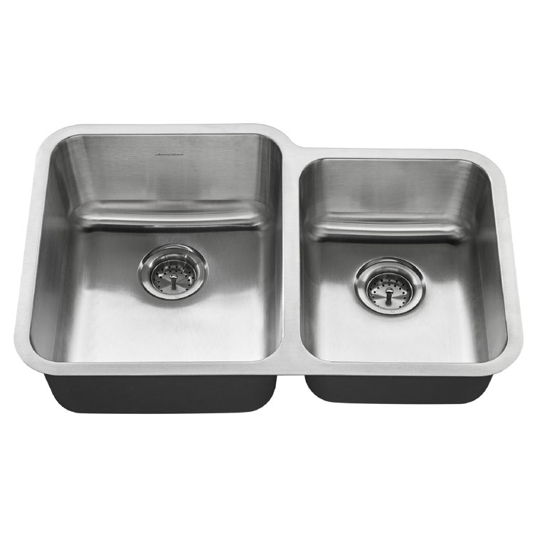 Danville 31" x 20" Stainless Steel Double Bowl Undermount Kitchen Sink