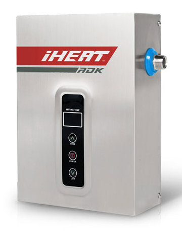 Silver Electric 2.3 GPM Tankless Water Heater with Digital Display