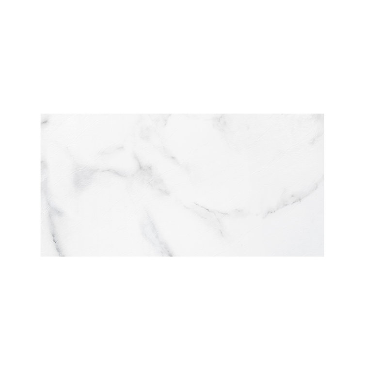 Luxe White 12" x 24" Self-Adhesive Vinyl Floor Tiles