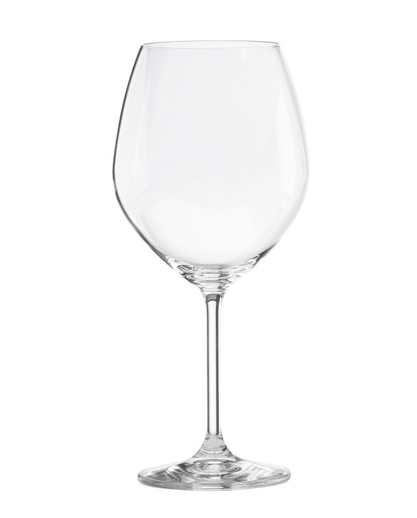 Tuscany Classics Clear European Crystal Red Wine Glass Set of 6