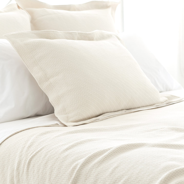 Ivory Cotton Hypoallergenic Standard Pillow Sham