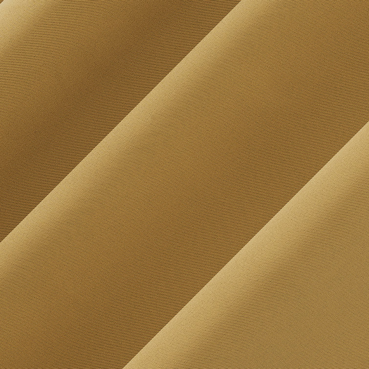 Gray Thermal Blackout Rod Pocket Curtain Panel