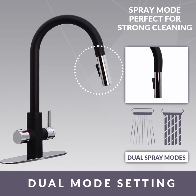 49'' White Farmhouse Double Bowl Kitchen Sink with Stainless Steel Faucet