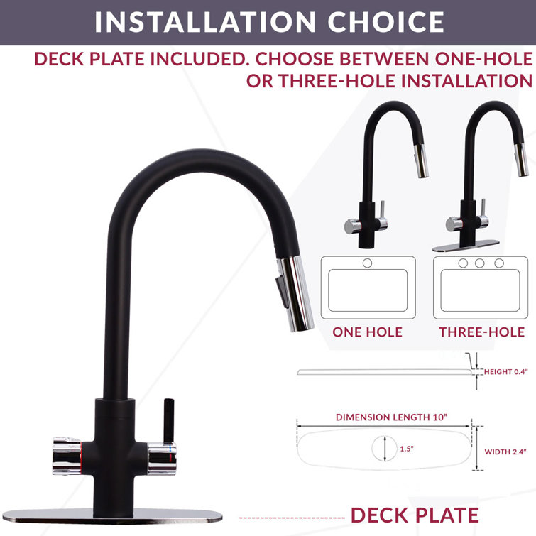 49'' White Farmhouse Double Bowl Kitchen Sink with Stainless Steel Faucet