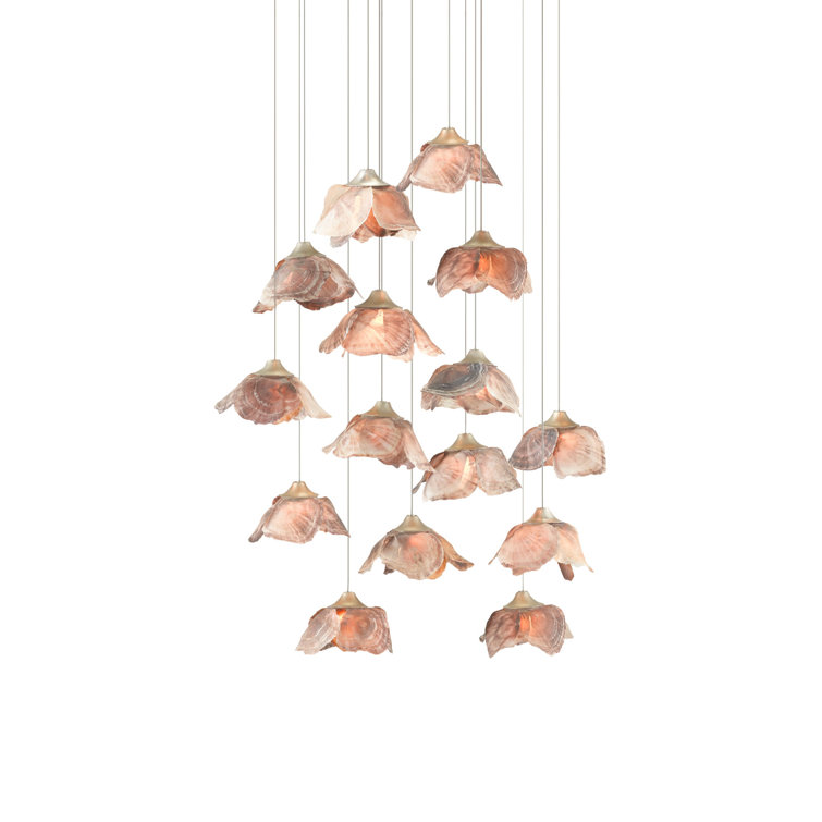 Catrice Silver Capiz Shell 15-Light Pendant