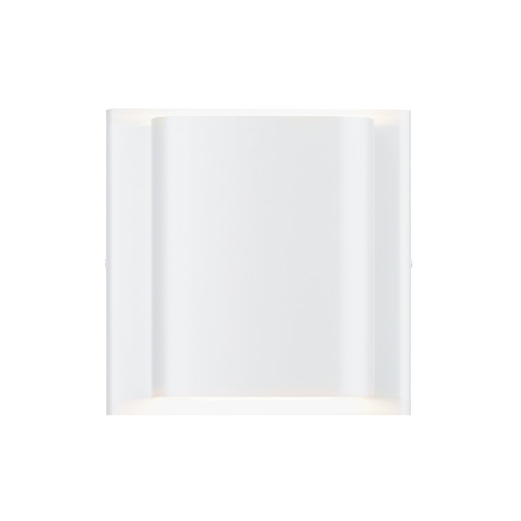 White Dimmable LED Outdoor Wall Light Fixture