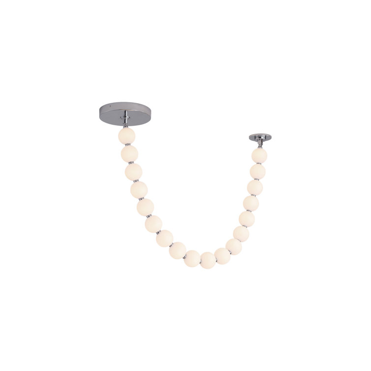 Akoya 62" Chrome LED Pendant Light