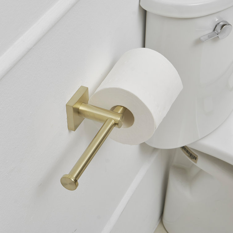 Brushed Gold 5-Piece Stainless Steel Bathroom Hardware Set