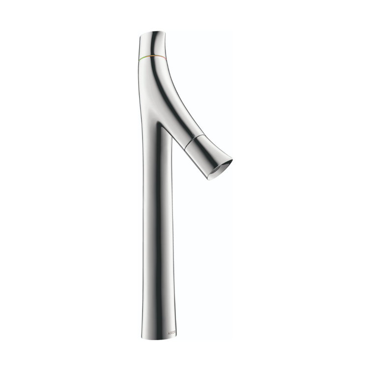 Chrome Brass Single Hole Vessel Bathroom Faucet