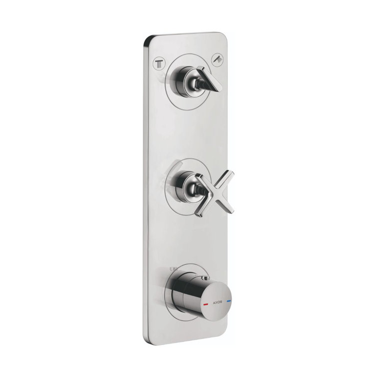 Axor Chrome Thermostatic 2-Function Shower Trim Module