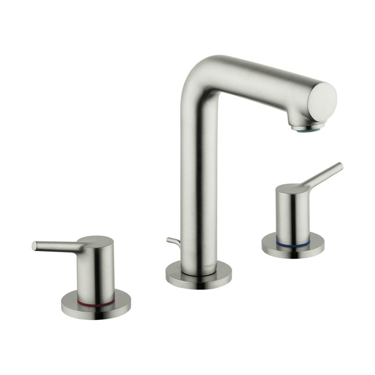 EcoLux Brushed Nickel 2-Handle Widespread Bathroom Faucet