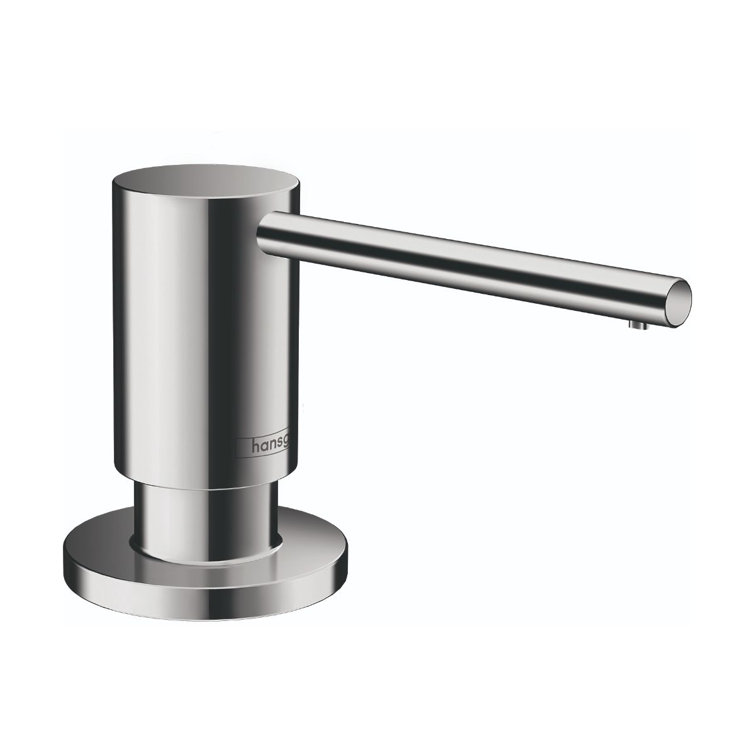 German Engineered Steel Optik Modern Soap Dispenser