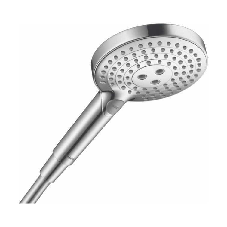 Polished Nickel Modern Handheld Shower Head with Multi-Jet